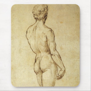 Studie av Michelangelos David Statue av Raphael Musmatta