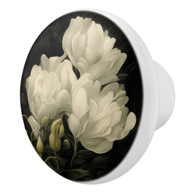 Studie av Peony Flower Knopp (Höger)