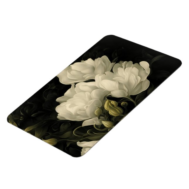 Studie av Peony Flower Magnet (Vänstra Sidan)