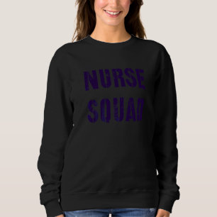 Studie av sjuksköterskekolan Nurse Squad Crew Stud T Shirt