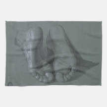Studie av två fot av Albrecht Durer