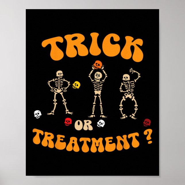 Studie eller behandling Fysisk behandling Skeleton Poster (Framsidan)