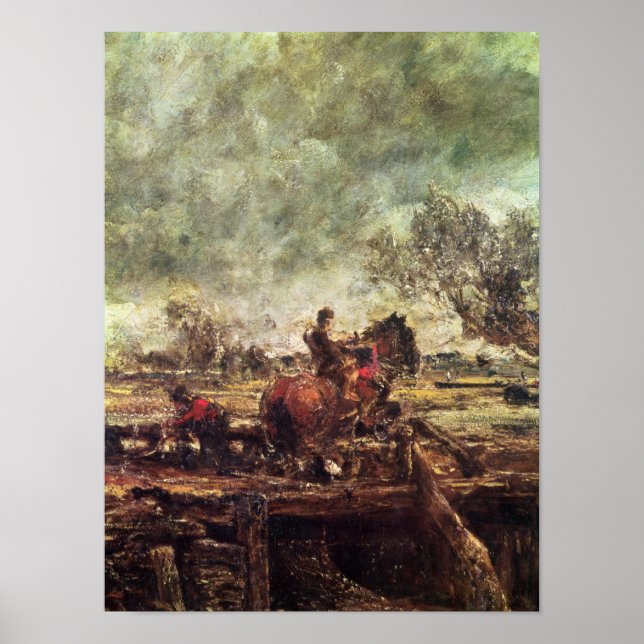 Studie för bläckhästen poster (Framsidan)