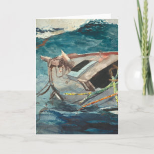 Studie för Bukt Stream   Winslow Homer Kort