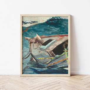 Studie för Bukt Stream   Winslow Homer Poster