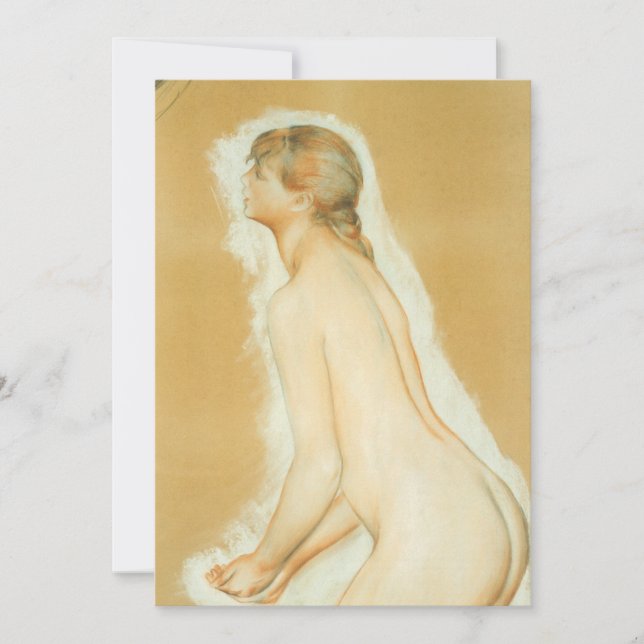 Studie för 'De stora badande' av Pierre Renoir (Framsida)