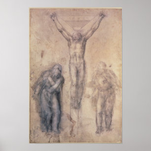 Studie för en Crucifixion Poster