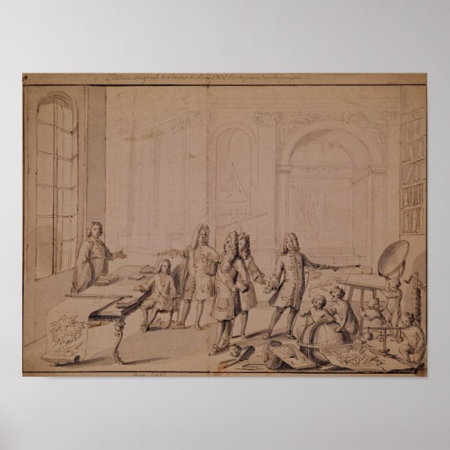 Studie för en Lesson som är ge till Young Poster (Framsidan)