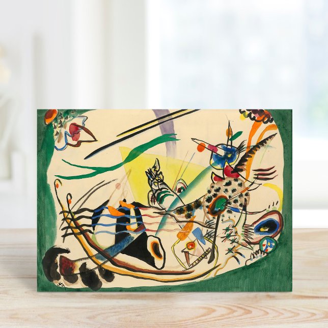 Studie för Grönt Gräns | Kandinsky Kort (Skapare uppladdad)