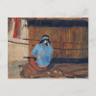 Studie för Hopi Weaver av Maynard Dixon Vykort
