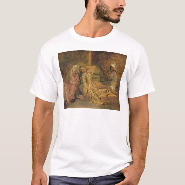 Studie för insidan av en Harem T-shirt (Framsida)