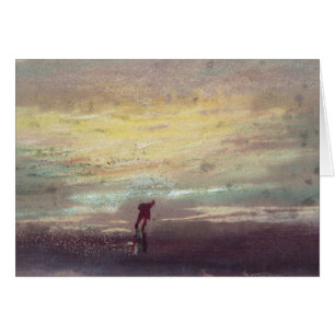 Studie för Joseph Mallord William turner av Hälsningskort