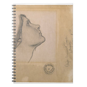 Studie för "Lamia", c.1904-05 (rita på papper), Anteckningsbok Med Spiral