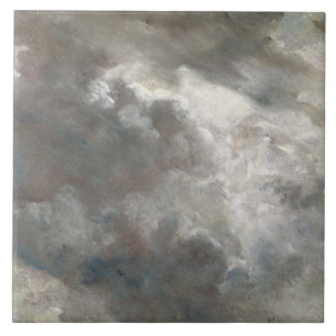 Studie för moln för John konstapel , 1821 (olja Kakelplatta
