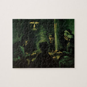 Studie för Potetisarna av Vincent van Gogh Pussel