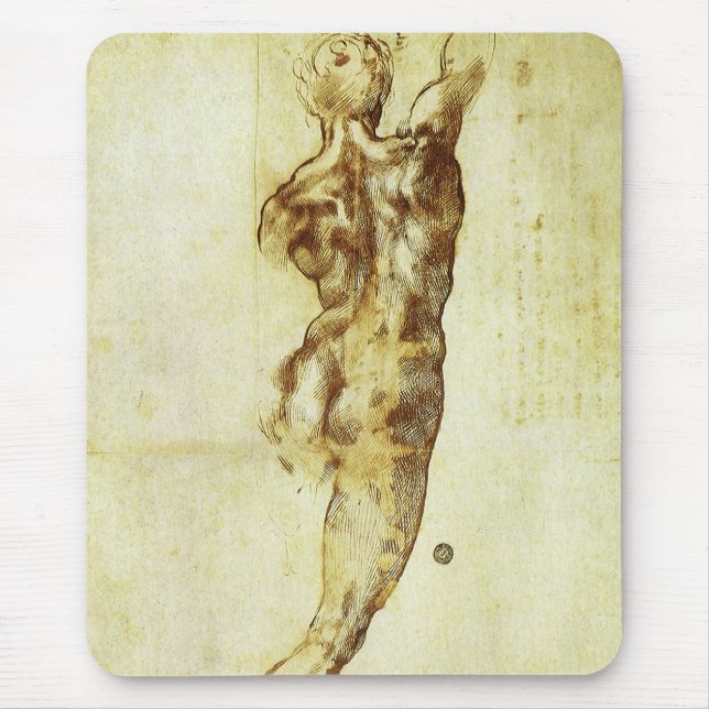 Studie för slaget vid Cascina av Michelangelo Musmatta (Framsidan)