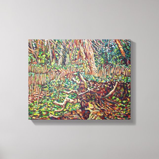 Studie för Trunk 2 Canvastryck (Framsida)