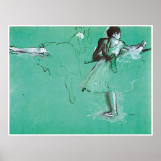 Studie för två dansare vid Pub - Edgar Degas Poster