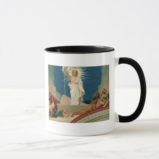 Studie för uppståndelsen av Kristus, 1860 Mugg (Höger)