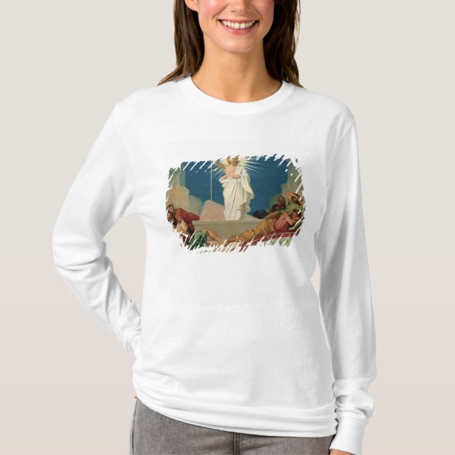 Studie för uppståndelsen av Kristus, 1860 T Shirt (Framsida)
