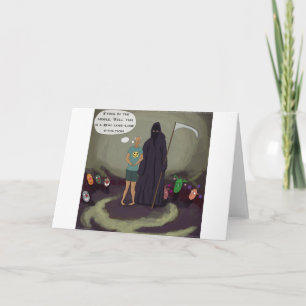Studie i Mittet W/Grim Reaper Kort