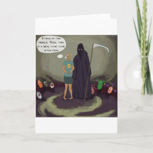 Studie i Mittet W/Grim Reaper Kort