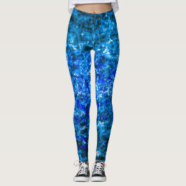 Studie i vattenfärg - Indigo Leggings
