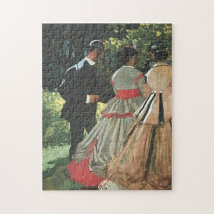 Studie Le dé jeuner sur l'herbe Monet Fine Art Pussel