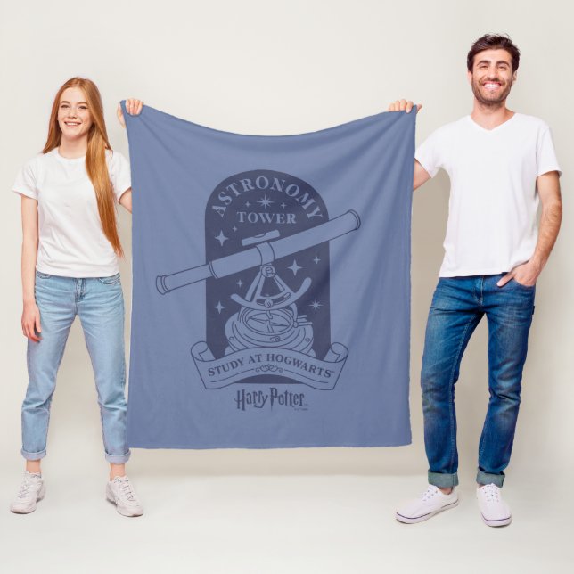Studie på HOGWARTS™ Astronomy Torn Fleecefilt (På plats)