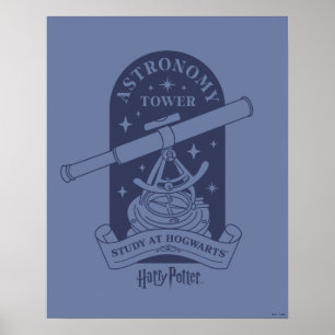 Studie på HOGWARTS™ Astronomy Torn Poster