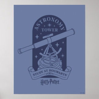 Studie på HOGWARTS™ Astronomy Torn Poster