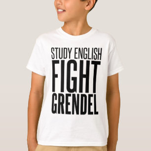 Studieengelska, slagsmål Grendel T Shirt