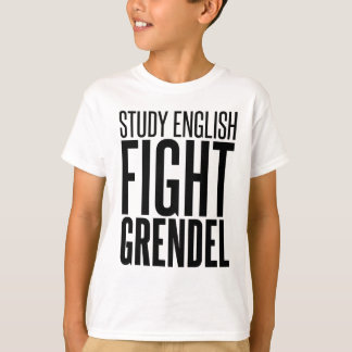 Studieengelska, slagsmål Grendel T Shirt