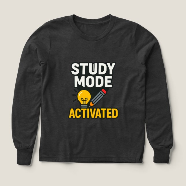 Studieläge Aktiverat • Student & Lärare  T Shirt (Design framsida)