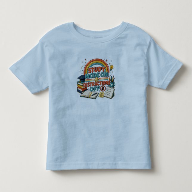 Studieläge På Distraktioner Av Tröja, Student Moti T Shirt (Framsida)