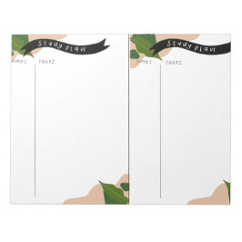 Studieplan Anteckningsblock