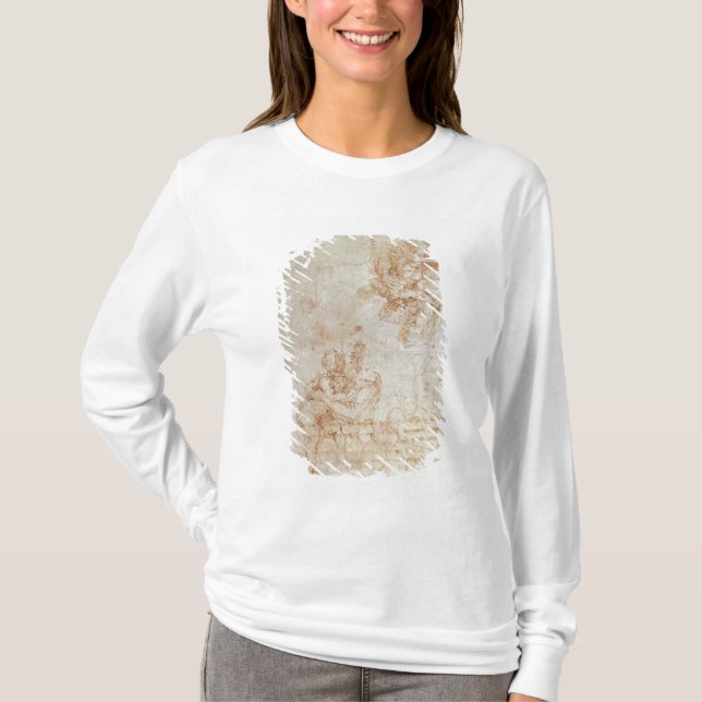 Studier av Madonna och barnet T Shirt (Framsida)