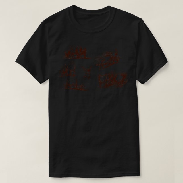 Studier av nötkreatur av John Singer Sargent T Shirt (Design framsida)