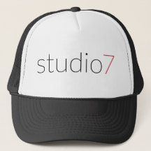studio7 logotyp truckerkeps