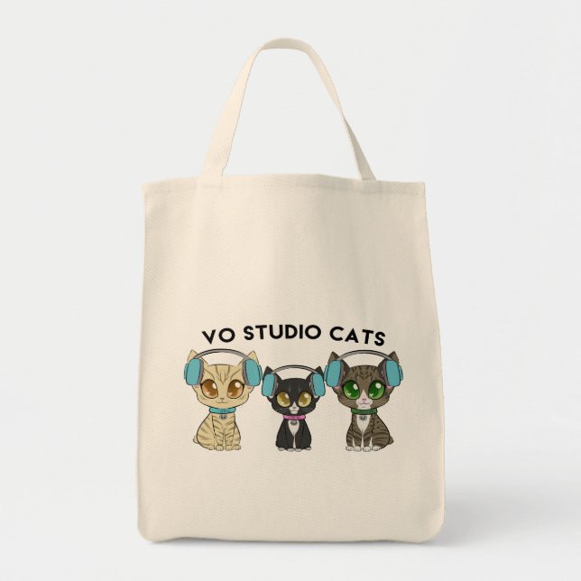 Studio Cats Tote Bag Tygkasse (Framsidan)