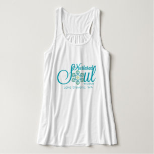 Studio - Flowy Racerback tank (2) Linne Med Racerback