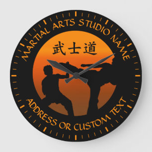 Studio för kampsportKarateTaekwondo kung fu Stor Klocka