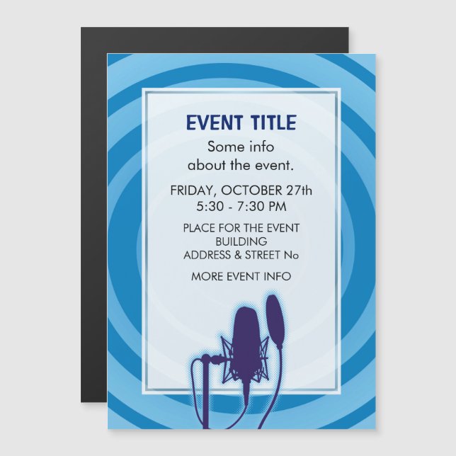 Studio Microphone (Fram/baksida)