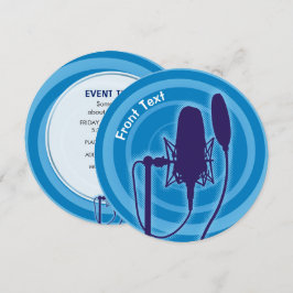 Studio Microphone Inbjudningar