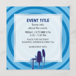 Studio Microphone Inbjudningar