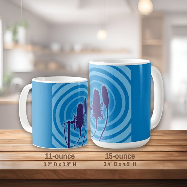 Studio Microphone Kaffemugg (Skapare uppladdad)