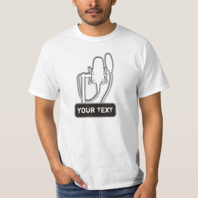 Studio Microphone T-shirt (Framsida)