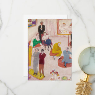 Studio Party av Florine Stettheimer Tack Kort