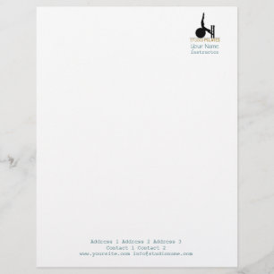 Studio Pilates - Letterhead Brevhuvud