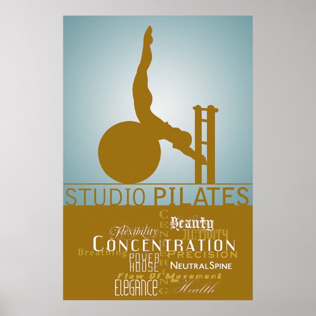 Studio Pilates - Poster (Framsidan)